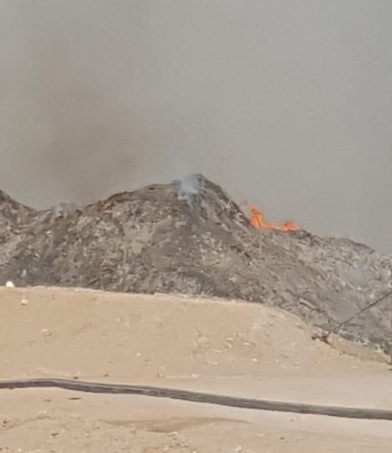 تنمية نفط عمان توضح حول الحريق في قرن علم