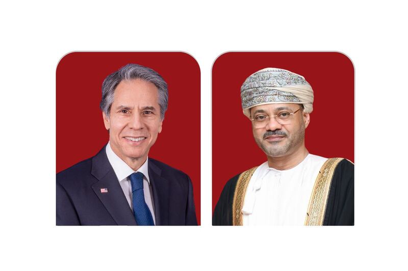 السيد بدر يتلقى اتصالًا من وزير الخارجية الأمريكية