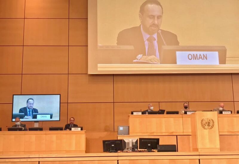 السلطنة تستعرض تقدمها في مجال حقوق الإنسان بجنيف