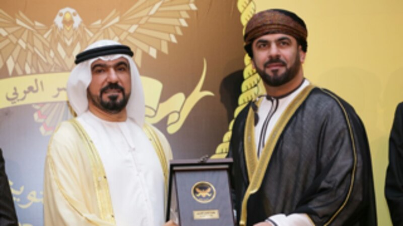 الكعبي يفوز بـ”النسر العربي” ويشكر موظفي الهيئة
