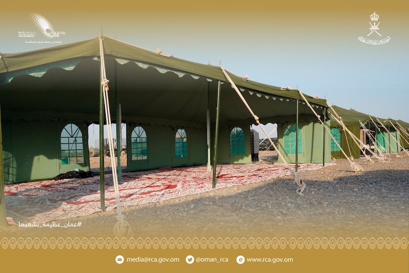 بالصور: مخيمات متكاملة من “البلاط السلطاني” للمتطوعين وهذه مواقعها