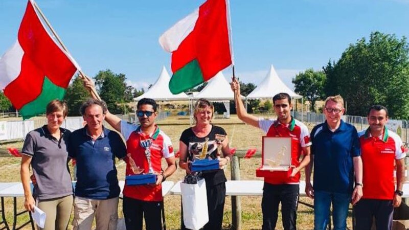 الخيالة السلطانية تُتوج بسباق فرنسي للقدرة