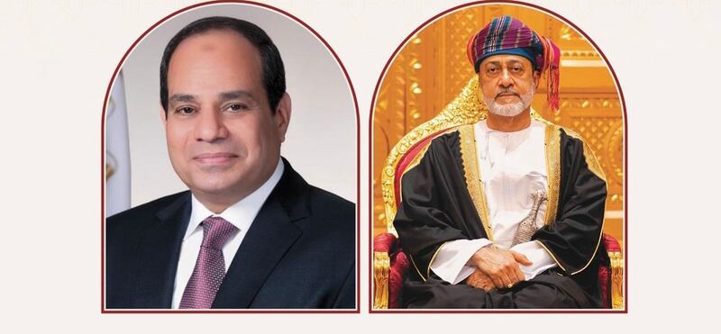 جلالة السلطان يتلقى اتصالا هاتفيا من الرئيس المصري