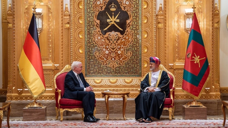 مباحثات رسمية بين سلطنة عمان وألمانيا