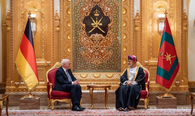 مباحثات رسمية بين سلطنة عمان وألمانيا