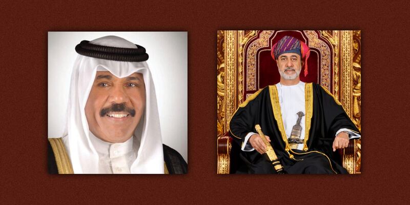 جلالة السلطان يُهنئ أمير الكويت