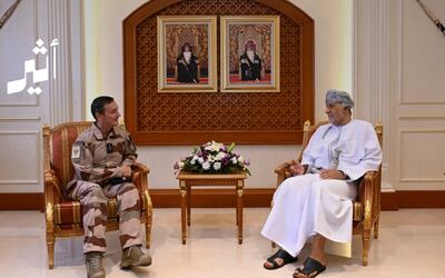 عُمان وفرنسا تبحثان يبحث التعاون المشترك