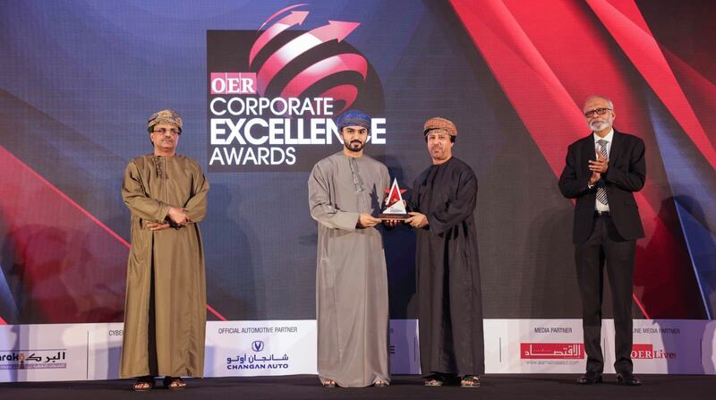 المها لتسويق المنتجات النفطية تفوز بجائزة التميز المؤسسي OER