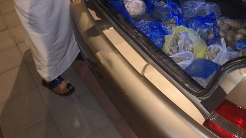 ضبط وافدين يوزعون وجبات غير مرخصة في الخابورة