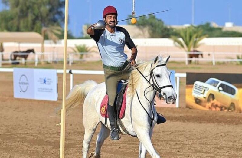 تعرف على نتائج منافسات التقاط الأوتاد بمزرعة الرحبة