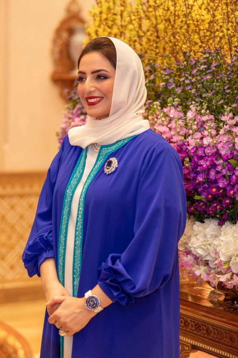 السيدة الجليلة تقيم حفل استقبال