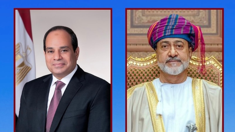 جلالة السلطان يعزي السيسي