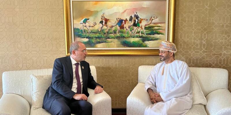 القضية الفلسطينية وأزمتا سوريا واليمن ضمن مباحثات عمانية أردنية