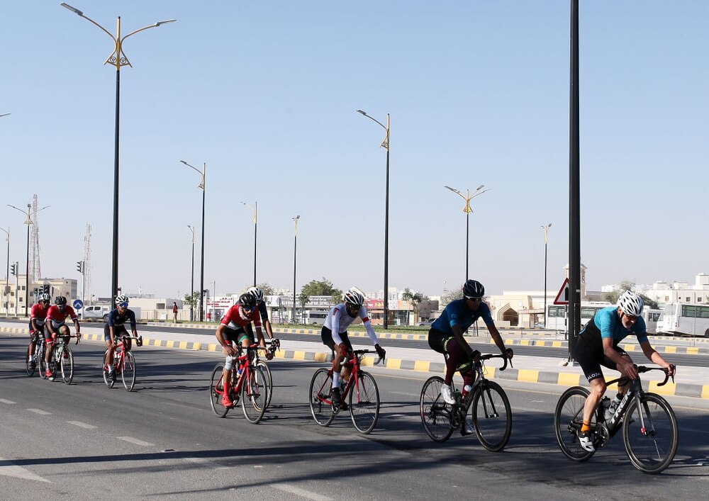 الخليلي الأول في سباق للدراجات بالدقم