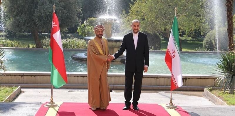 تأكيد عماني إيراني على حق الشعب الفلسطيني في تقرير المصير