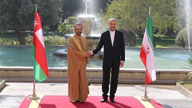 تأكيد عماني إيراني على حق الشعب الفلسطيني في تقرير المصير