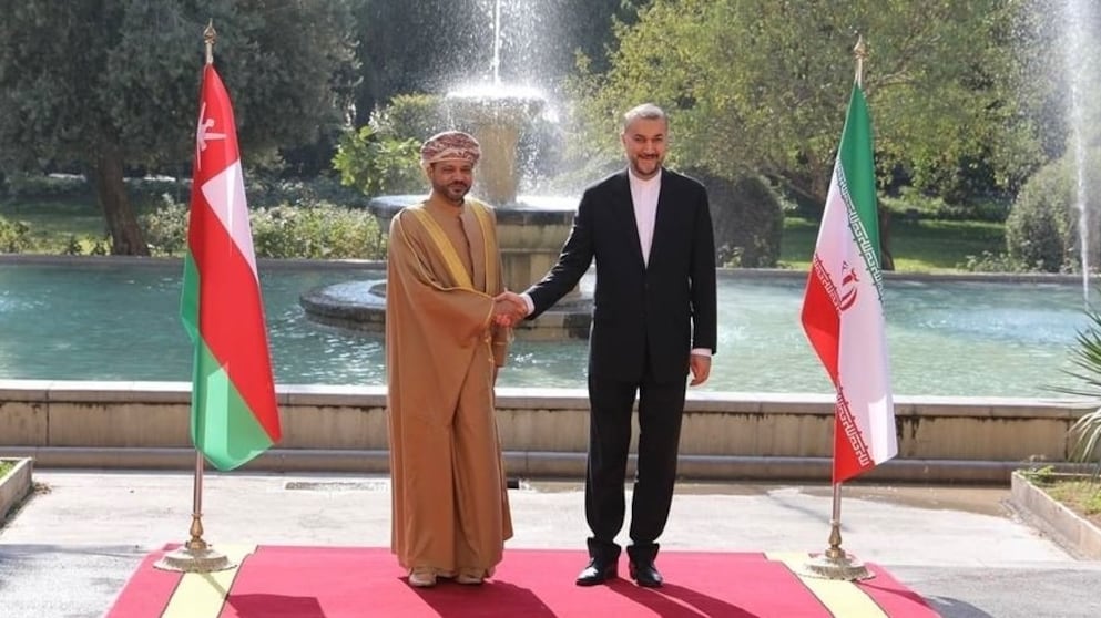 تأكيد عماني إيراني على حق الشعب الفلسطيني في تقرير المصير