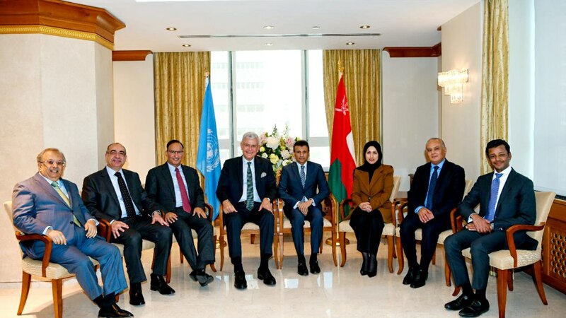 رئيس جمعية الأمم المتحدة: قيادة السلطان هيثم تتسم بالحكمة والواقعية