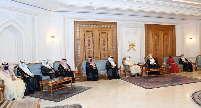 الوفد التجاري السعودي يصل السلطنة