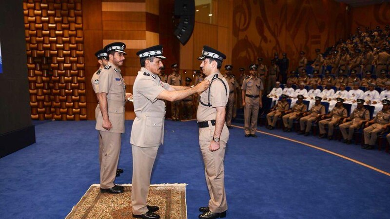 تكريم مجموعة من منتسبي الشرطة