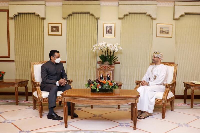 وزير الخارجية يتسلم أوراق اعتماد السفير الهندي