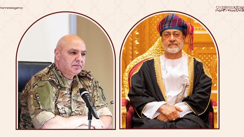 جلالة السلطان يهنئ الرئيس العماد جوزيف عون بمناسبة انتخابه رئيسًا للبنان