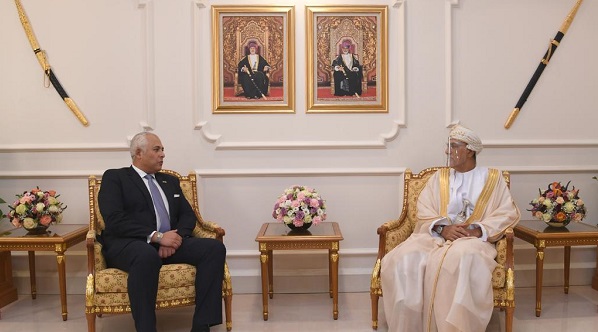 نيابة عن جلالة السلطان: سمو السيد شهاب يودّع سفيري مصر و نيذرلاند