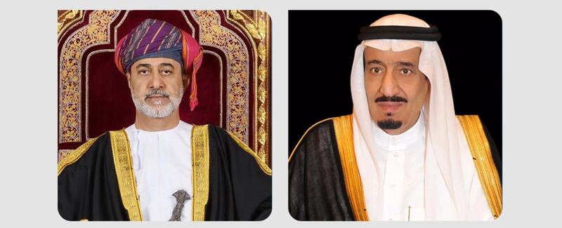 اتصال هاتفي بين جلالة السلطان والملك سلمان