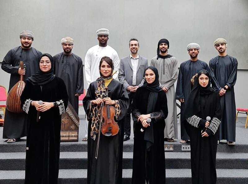منشدون عمانيون سيصدحون بأصواتهم في دار الأوبرا السلطانية
