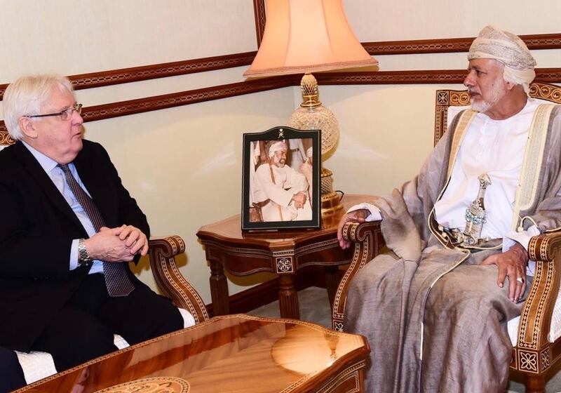 بن علوي يبحث أوضاع اليمن مع غريفيث