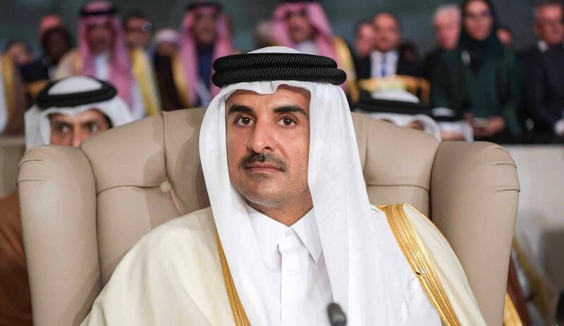 أمير قطر في قمة الخليج: مبدأ الدفاع عن النفس لا ينطبق على الاحتلال