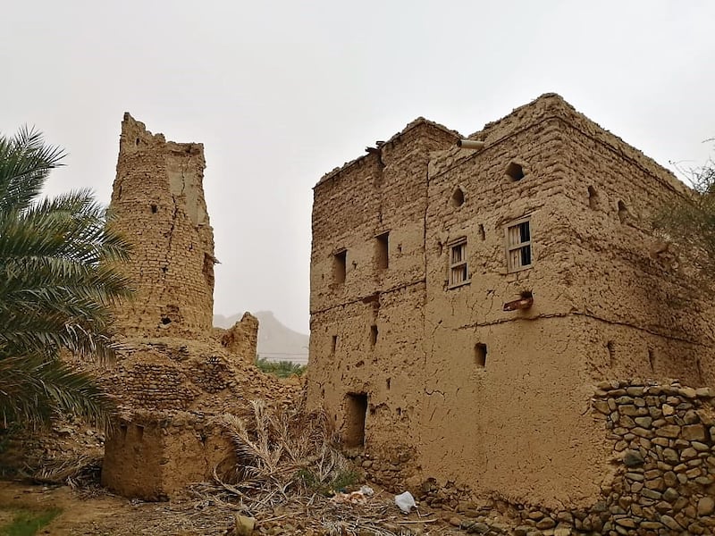 تعرف على قرية البانة ذات البساتين الخضراء وواحات النخيل