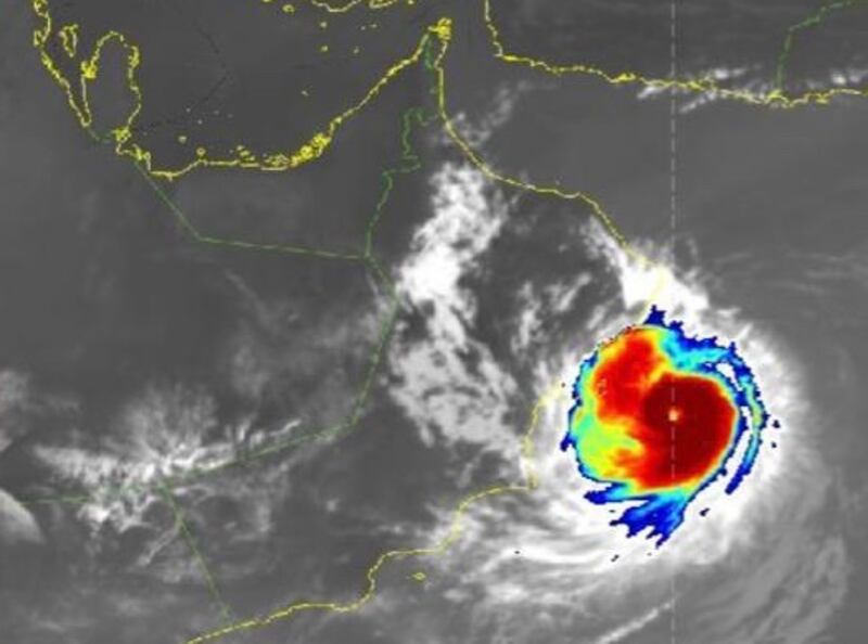تراجع هيكا إلى عاصفة مدارية