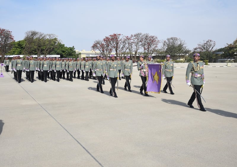 وزير المكتب السلطاني يرعى احتفالًا لقوة السلطان الخاصة