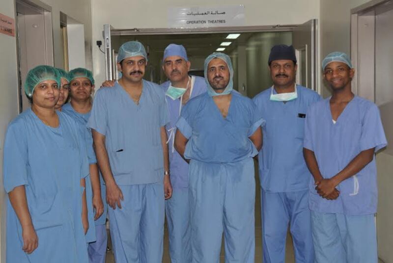 استئصال ورم داخلي من مخ مريض عماني بدون تخدير