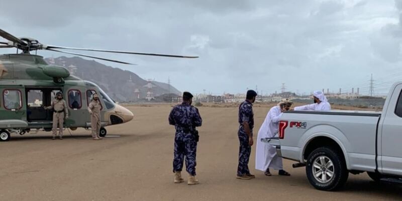 قطاع الإغاثة يفعل مركزين للإيواء في مدحاء