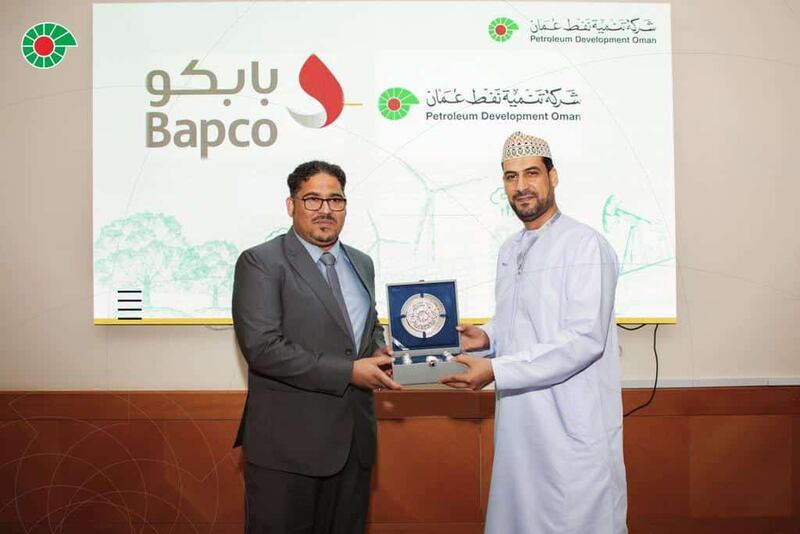 وفد بحريني يزور تنمية نفط عمان