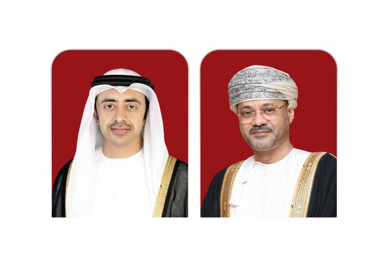 السيد بدر يتلقى رسالة من عبدالله بن زايد