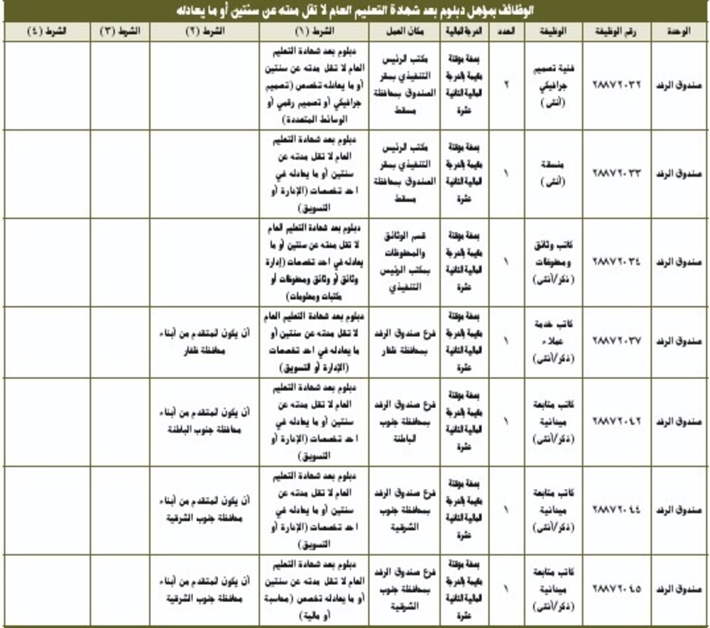 غدا بدء التسجيل لوظائف حكومية.. تعرف على تفاصيلها