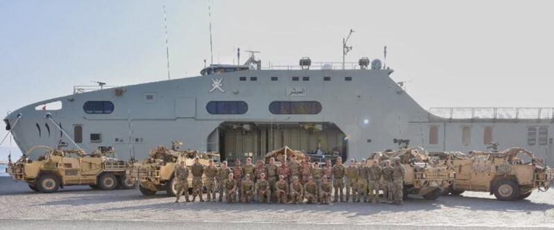 انطلاق التمرين العسكري المشترك “قلعة مسندم 2021”