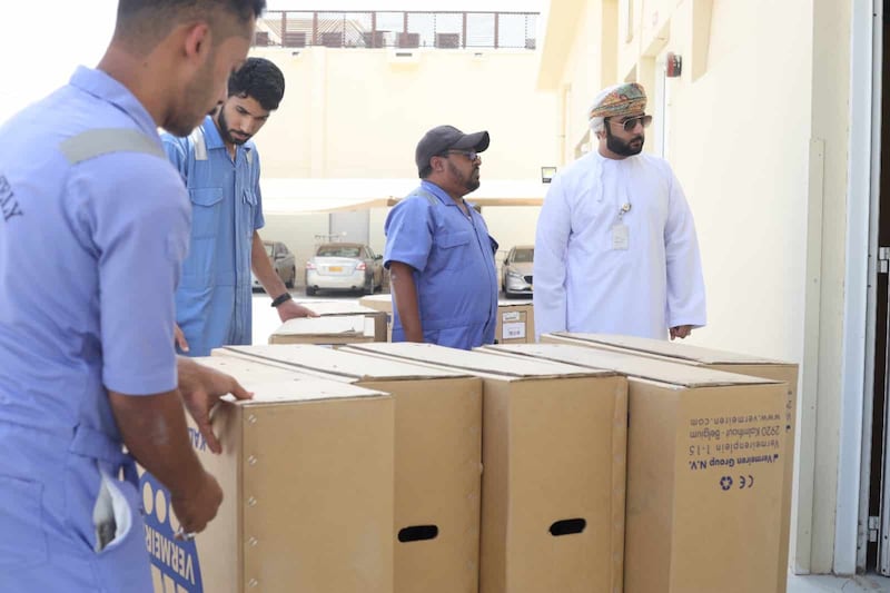 “المها” تنفذ مبادرتين صحية وتعليمية