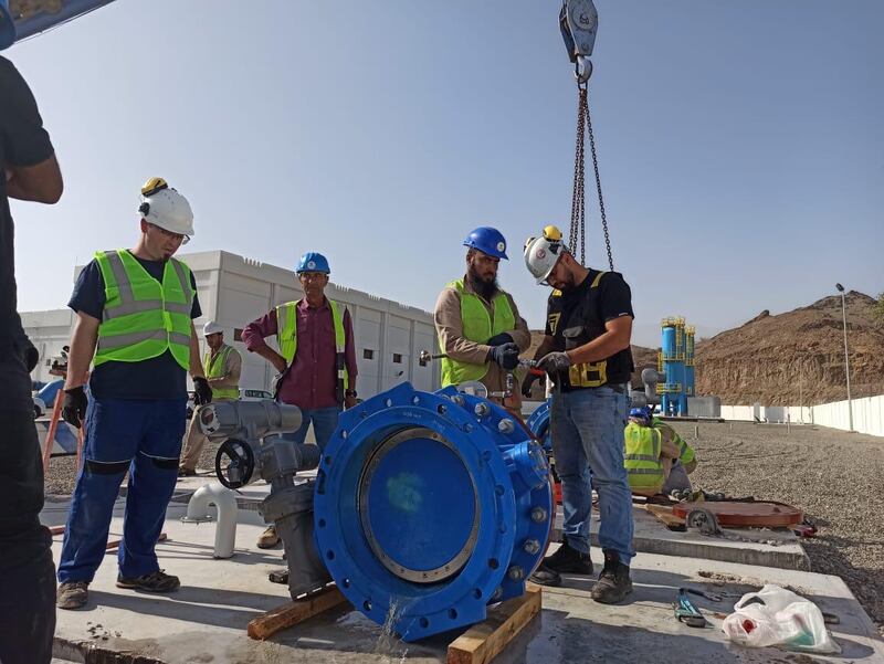 دون نقص في المياه: الانتهاء من صيانة محطة قريات