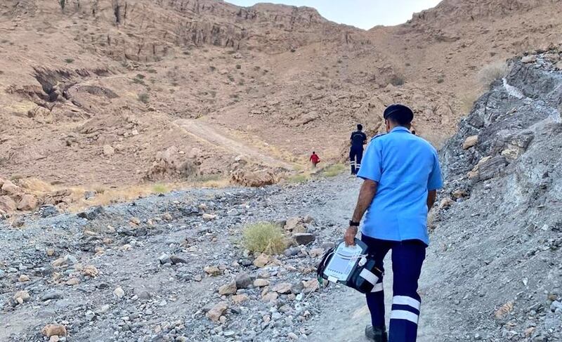 وفاة مواطن في ممشى جبلي