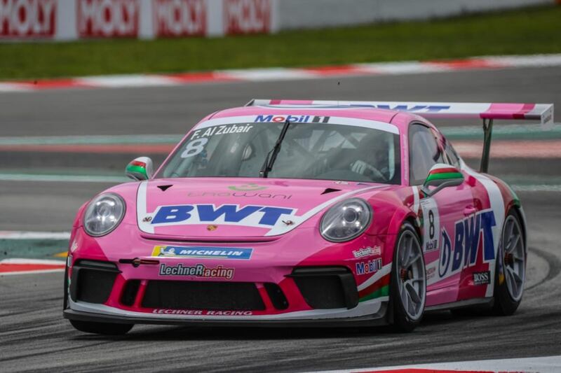 الزبير يخطف مركزًا متقدمًا في التجارب التأهيلية لبطولة برشلونة