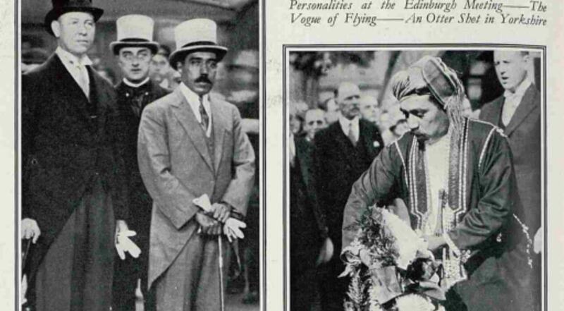 بالصور: تفاصيل من زيارة السلطان تيمور بن فيصل إلى بريطانيا عام 1928