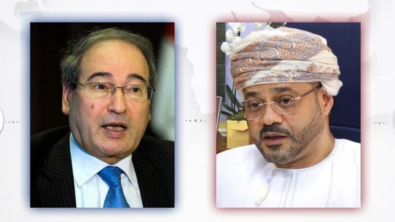 اتصال هاتفي بين البوسعيدي والمقداد