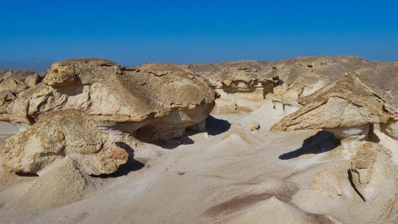 ترسبات صخرية عمرها أكثر من 50 مليون سنة في إحدى الولايات