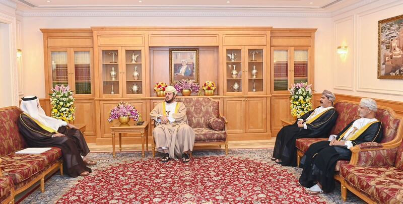 رسالة خطية لجلالة السلطان من ملك البحرين