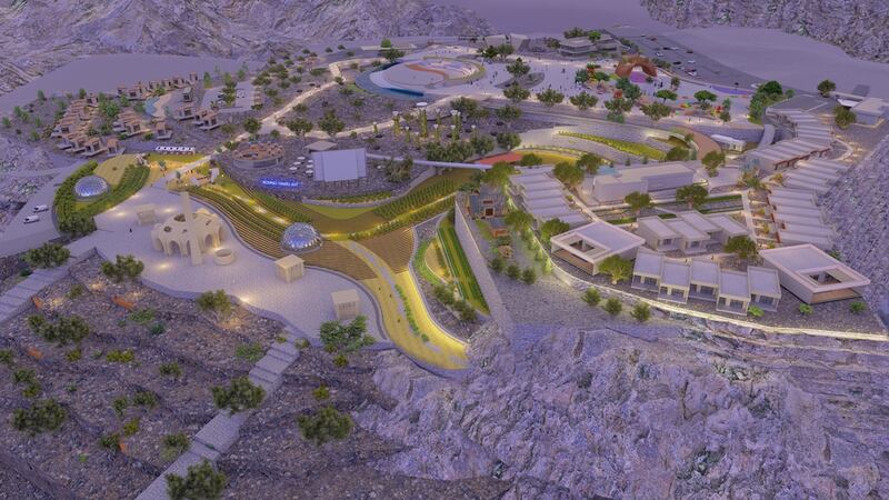 مناقصة لتنفيذ المرحلة الأولى من واجهة جبل شمس “جراند كانيون”