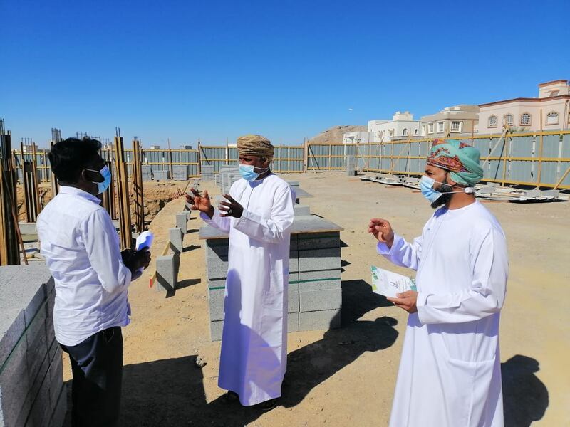 حملة حول التخلص السليم من مخلفات البناء